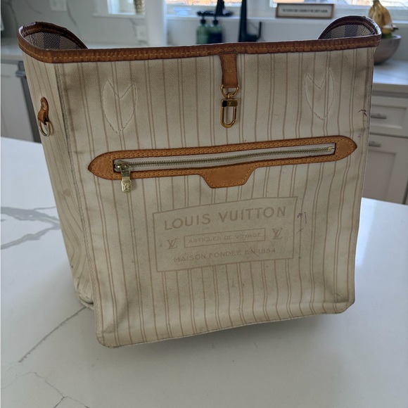 Louis Vuitton Neverfull Beige - Picture 6 of 7